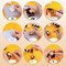 Needle Felt Starter Kit, Needle Felting Kit, Needle Felt Supplies, Wool Felt (Includes Keychain), Needle Felt Pads, Felt Needles, DIY Craft Animal Decor Scissors for Gifts, and Instructions
